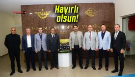 TÜRASAŞ Sivas Bölge Müdürü Murat Görür’e hayırlı olsun ziyareti!