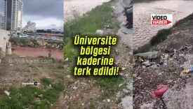 Sivas’ta üniversite bölgesi kaderine terk edildi! Pislikten geçilmiyor!