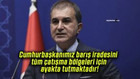 Cumhurbaşkanımız barış iradesini tüm çatışma bölgeleri için ayakta tutmaktadır!