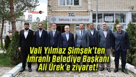 Vali Yılmaz Şimşek’ten İmranlı Belediye Başkanı Ali Ürek’e ziyaret!