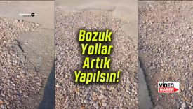 Sivas’ta Yol Tepkisi Büyüyor: “Bozuk Yollar Artık Yapılsın”