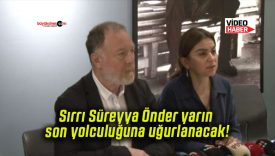 Sırrı Süreyya Önder yarın son yolculuğuna uğurlanacak!