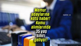 Memur adaylarına kötü haber! Kamu alımlarında 35 yaş sınırı geliyor!