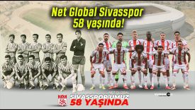 Net Global Sivasspor 58 yaşında!