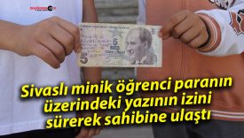 Sivas’ta duygu dolu anlar: Zehra’nın örnek davranışı yürekleri ısıttı