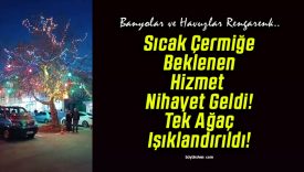 Sıcak Çermik ışıl ışıl oldu! Kum, toz, çakıl yerini aydınlığa bıraktı!