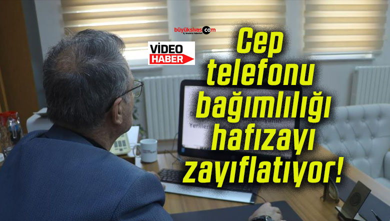 Cep telefonu bağımlılığı hafızayı zayıflatıyor!