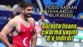 Güreşte lisans çıkarma yaşı 8’e indirildi!