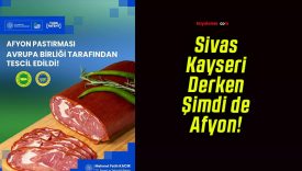 Afyon Pastırması AB’den tescilli 34. coğrafi işaretli Türk ürünü oldu!
