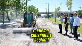 Muhsin Yazıcıoğlu Bulvarı ve Parkında kapsamlı yenileme çalışmaları başladı!