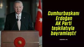 Cumhurbaşkanı Erdoğan AK Parti teşkilatıyla bayramlaştı!