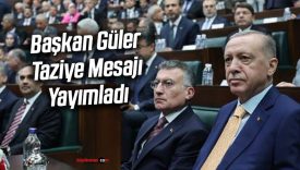 Abdullah Güler Ferdi Zeyrek için taziye mesajı yayımladı