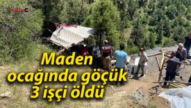 Maden ocağında göçük: 3 işçi öldü