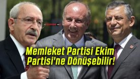 Memleket Partisi Ekim Partisi’ne Dönüşebilir!