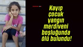 Kayıp çocuk yangın merdiveni boşluğunda ölü bulundu!