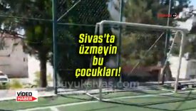 Sivas’ta üzmeyin bu çocukları!