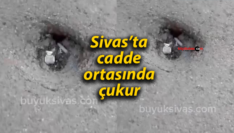 Tuzlugöl Mahallesi’ndeki çukur tehlike saçıyor