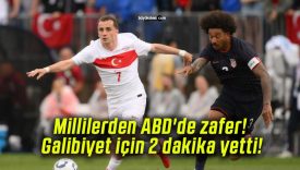 Millilerden ABD’de zafer! Galibiyet için 2 dakika yetti!