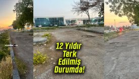Sivas Eski Otogar Önü 12 Yıldır Terk Edilmiş Durumda!