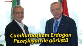 Cumhurbaşkanı Erdoğan, Pezeşkiyan ile görüştü