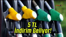 5 TL İndirim Geliyor!