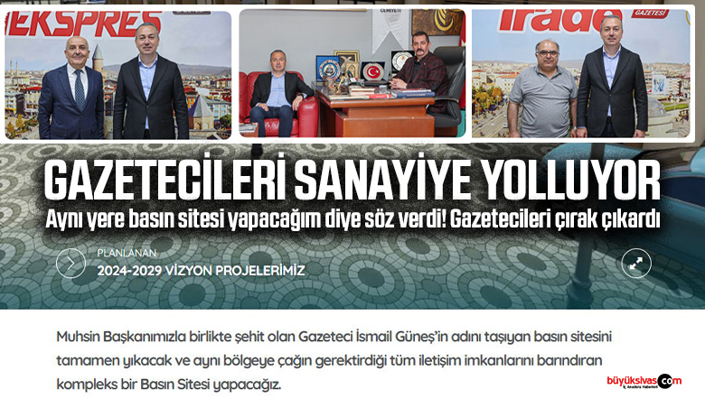 Adem Uzun gazetecileri sanayiye yolluyor… “Gazetecilik yapamıyorsunuz bari bir meslek öğrenin”