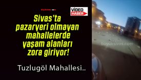 Sivas’ta pazaryeri olmayan mahallelerde yaşam alanları zora giriyor! Tuzlugöl Mahallesi’nden görüntüler tepki çekti!