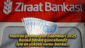 Haziran promosyon ödemeleri 2025: Banka banka güncellendi! İşte en yüksek veren banka…
