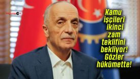 Kamu işçileri ikinci zam teklifini bekliyor! Gözler hükümette!