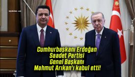 Cumhurbaşkanı Erdoğan Saadet Partisi Genel Başkanı Mahmut Arıkan’ı kabul etti!