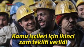 Kamu işçileri için ikinci zam teklifi verildi