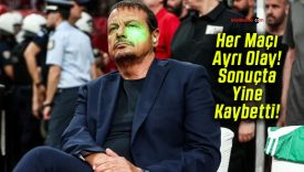 Ergin Ataman’a Yunan bayraklı protesto! Lazer tutuldu! Bayrak açıldı! Sert tepki geldi!