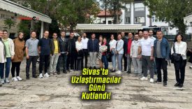 Sivas’ta Uzlaştırmacılar Günü ilk kez kutlandı! İnönü Konağı’nda buluştular!