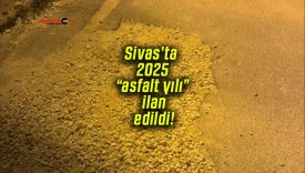 Sivas’ta “asfalt yılı” ilan edildi! Gültepe Mahallesi’nde yol ortada kaldı!