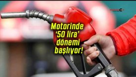 Motorinde ‘50 lira’ dönemi başlıyor!