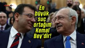 Ekrem İmamoğlu’ndan çarpıcı açıklama: “En büyük suç ortağım Kemal Bey’dir”