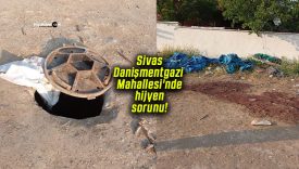 Sivas Danişmentgazi Mahallesi’nde hijyen sorunu!
