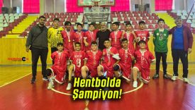 Sivas Gençlik Spor Kulübü hentbol miniklerde de şampiyon oldu!