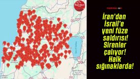 İran’dan İsrail’e yeni füze saldırısı! Sirenler çalıyor! Halk sığınaklarda!
