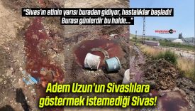 “Sivas’ın etinin yarısı buradan gidiyor, hastalıklar başladı!”