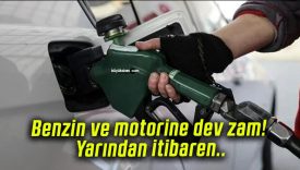 Benzin ve motorine dev zam! Yarından itibaren..