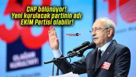 CHP bölünüyor! Yeni kurulacak partinin adı EKİM Partisi olabilir!