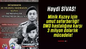 Minik Kuzey için umut seferberliği! DMD hastalığına karşı 3 milyon dolarlık mücadele!