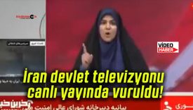 İran devlet televizyonu canlı yayında vuruldu!
