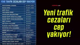 Yeni trafik cezaları cep yakıyor!