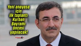 Yeni anayasa için ilk toplantı Kurban Bayramı öncesi yapılacak!