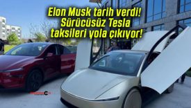 Elon Musk tarih verdi! Sürücüsüz Tesla taksileri yola çıkıyor!