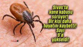 Sivas’ta kene kabusu sürüyor!  Bir kişi daha hayatını kaybetti! Sayı 9’a yükseldi!