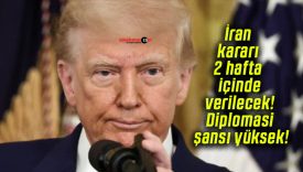 İran kararı 2 hafta içinde verilecek! Diplomasi şansı yüksek!
