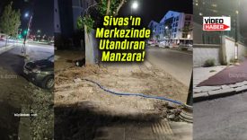 Sivas’ın Merkezinde Utandıran Manzara!